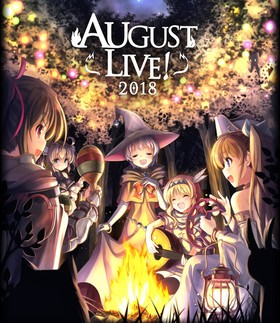 AUGUST LIVE 2018 Blu-ray DiscDLCard 