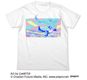 �鲻�ߥ� �ե륫�顼T����� ���㤬�Х�Ver. WHITE M  �ѥå���������