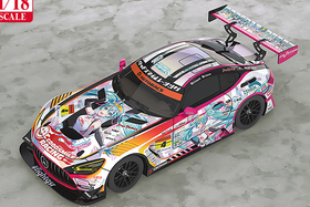 �鲻�ߥ� GT�ץ��������� ���åɥ��ޥ��� �鲻�ߥ� AMG 2021 SUPER GT����100�ﵭǰ Ver. 1/18 �ߥ˥���  �ѥå���������