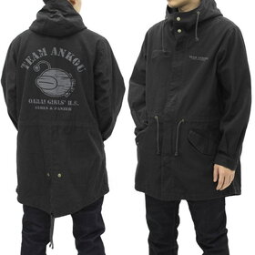 �����륺���ѥ�ĥ��� �ǽ��� ���󤳤������� M-51���㥱�å� BLACK-XL 