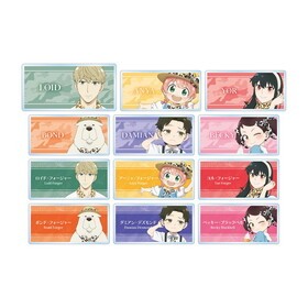 SPYFAMILY ưʪॳ 饹 ˥ޥver. ȥ졼ǥ󥰥͡ץ졼ȡ1BOX 