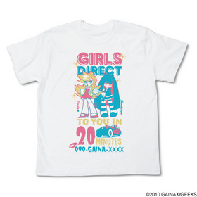 PantyStocking with Garterbelt GIRLS DIRECT TġWHITE-M 