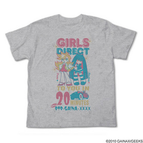 PantyStocking with Garterbelt GIRLS DIRECT TġHEATHER GRAY-M 