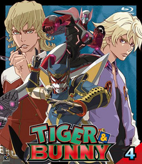 TIGERBUNNY 4 Blu-ray Disc ̾