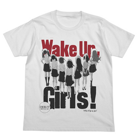 Wake Up Girls T WHITE-L 