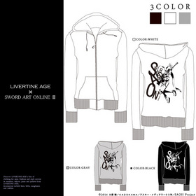 �����ɥ����ȡ�����饤��II��LIVERTINE AGE SAOII ZIP�ѡ����� ���Υ� WHITE S 