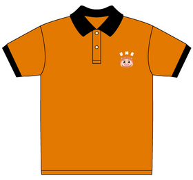 ��ʪ�塪���ޤ����� ���ޤ�ɽ��ݥ������ ORANGE��BLACK-XL 