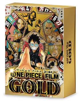 ONE PIECE FILM GOLD Blu-ray GOLDEN LIMITED EDITION 