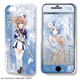 �ͽ�������饤�� CYBER DIMENSION NEPTUNE �ǥ����㥱�å� iPhone 7 Plus���������ݸ���� �ǥ�����03 �֥�� 
